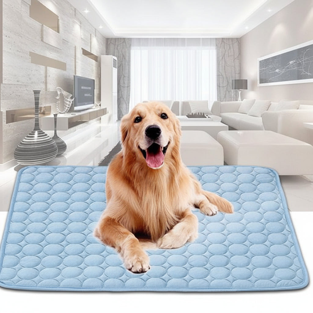 Pet Dog Cat Ice Silk Cold Nest Pad for Cooling in Summer