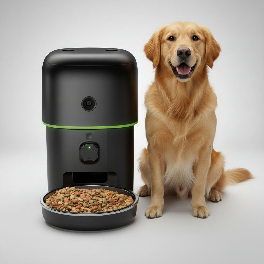 Automatic Cat Feeder Camera Pet Smart Cat Food Kibble Dispenser 2.4G/5Gwifi Tuya APP Control Auto Feeder for Cat Dog Accessories